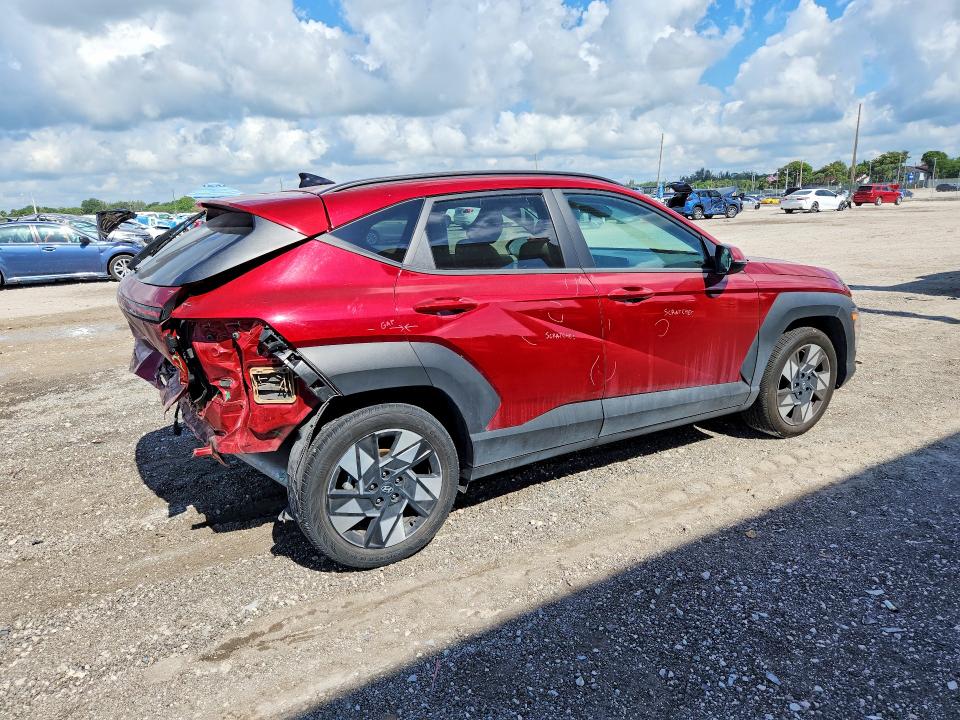 2024 Hyundai Kona VIN KM8HB3AB3RU122254 COPART salvage auction — REAR END, Fl - Certificate Of Destruction, sold $15 on 2026-07-21 (photo 3)