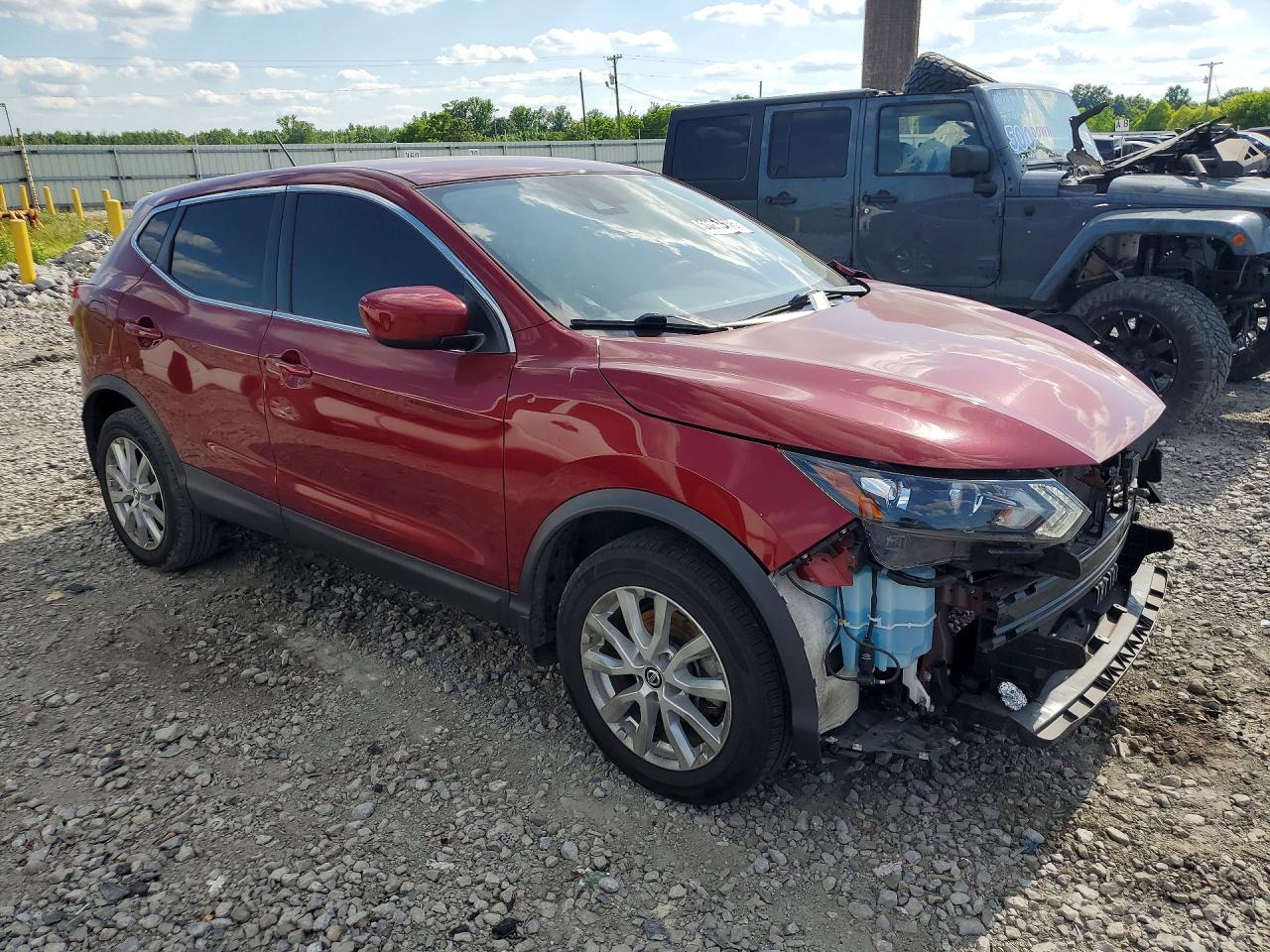 2021 Nissan Rogue Sport VIN JN1BJ1AV0MW321970 COPART salvage auction — Front End, AL - CERT OF TITLE-SALVAGE TITLE, sold $2,900 on 2026-06-25 (photo 4)
