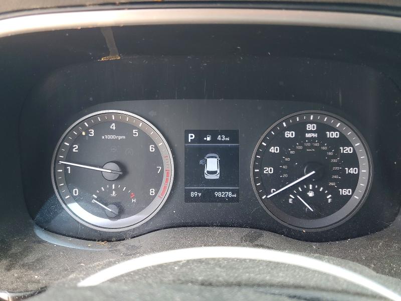 2021 Hyundai Tucson VIN KM8J2CA4XMU312001 COPART salvage auction — REAR END, Ma - Cert Of Title-Salvage, sold $5,500 on 2026-07-08 (photo 9)