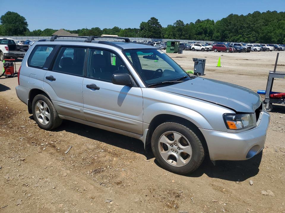 2003 Subaru Forester VIN JF1SG65633H734163 COPART salvage auction — FRONT END, MS - CERT OF TITLE-SALVAGED, sold $250 on 2026-07-10 (photo 4)