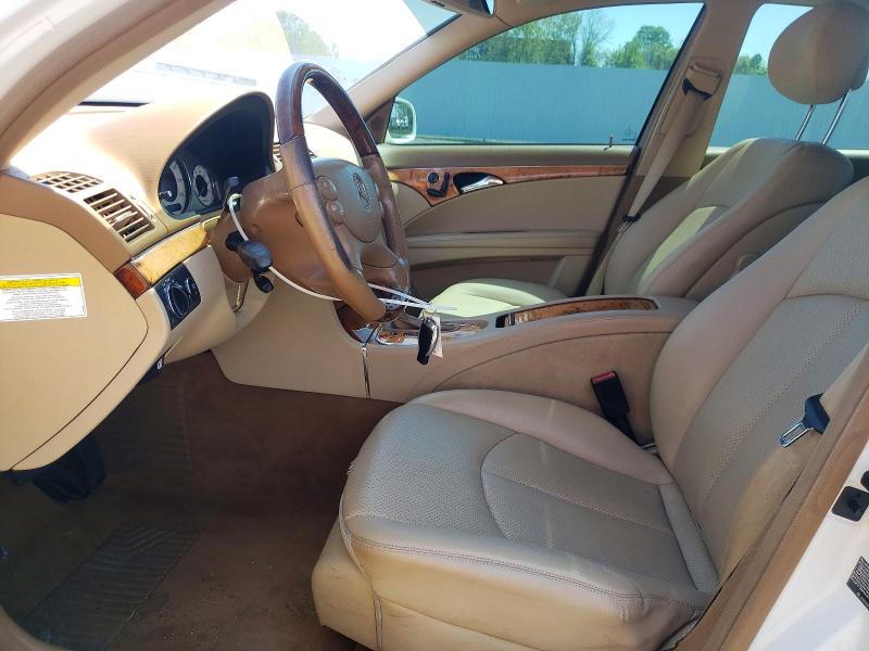 2007 Mercedes-benz E-class VIN WDBUF87X77B127200 COPART salvage auction — MECHANICAL, Ct - Certificate Of Title, sold $1,550 on 2026-07-24 (photo 7)