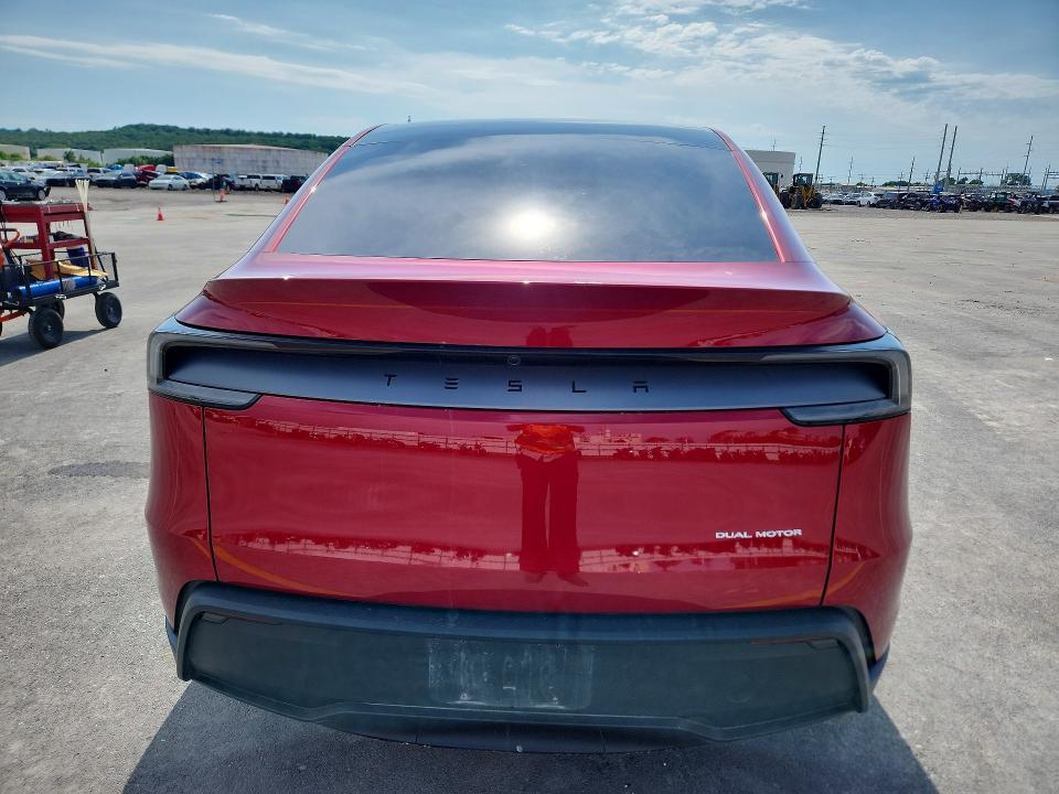 2026 Tesla VIN 7SAYGDEE7TF558348 COPART salvage auction — ROOF, Mo - Salvage Certificate Of Title, sold $5,300 on 2026-07-29 (photo 6)