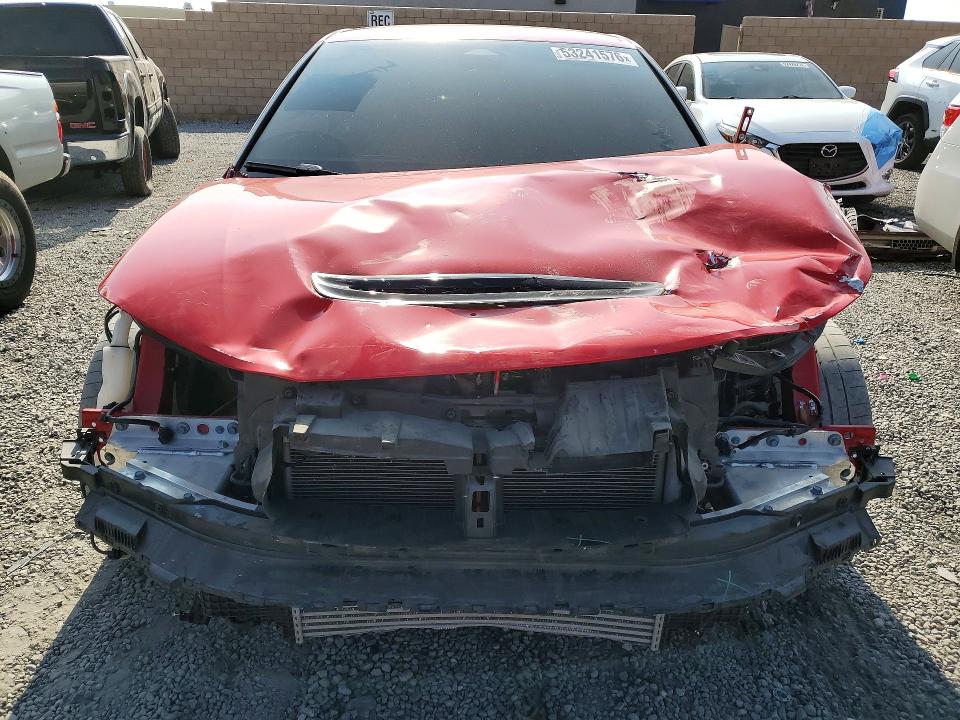 2025 Honda Civic VIN JHMFL5G4XSX001110 COPART salvage auction — FRONT END, Ca - Salvage Certificate, sold $18,900 on 2026-07-15 (photo 5)