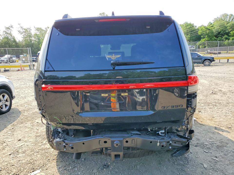 2024 Lexus Gx 550 VIN JTJTBCDXXR5019085 COPART salvage auction — Rear End, MD - CERT OF SALVAGE < 75% DAMAGE, sold $44,750 on 2026-06-23 (photo 6)