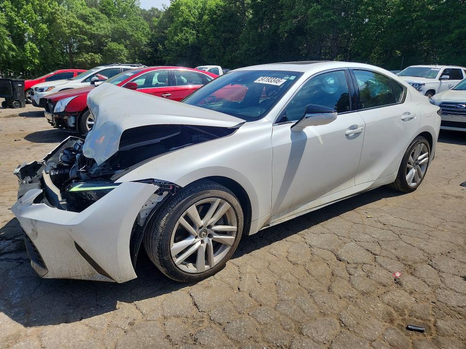 2022 Lexus Is VIN JTHC81F2XN5049719 — COPART salvage auction photo