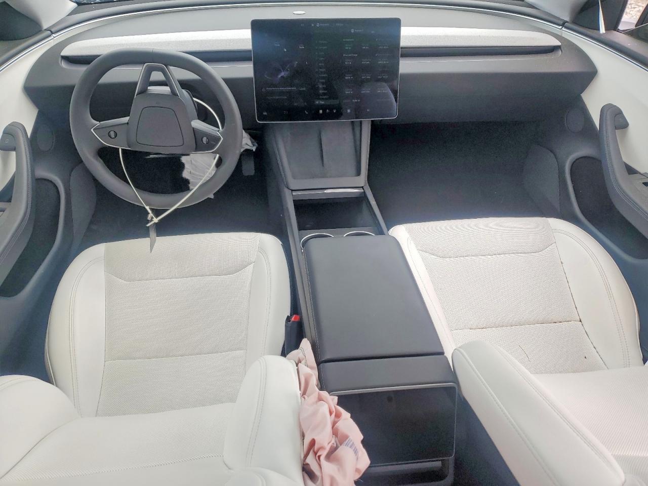 2024 Tesla Model 3 VIN 5YJ3E1EB2RF822019 COPART salvage auction — Front End, MA - CERTIFICATE OF TITLE (P), sold $6,700 on 2026-07-01 (photo 8)