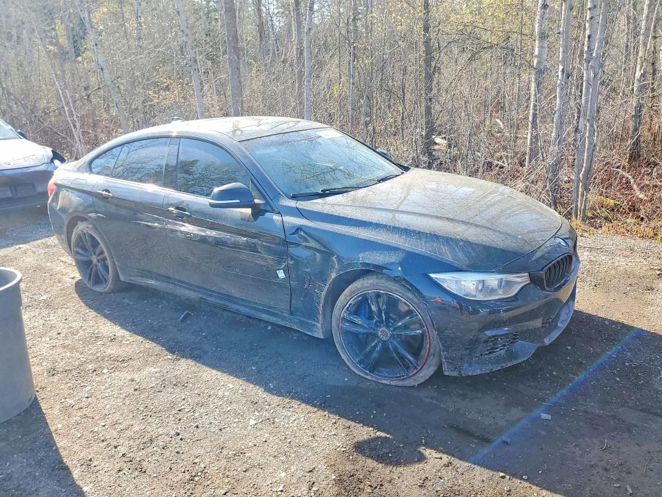 2015 BMW 4er VIN WBA4B3C57FD669613 COPART salvage auction — SIDE, On - Permit No Brand - Unfit, sold $4,000 on 2026-07-14 (photo 4)