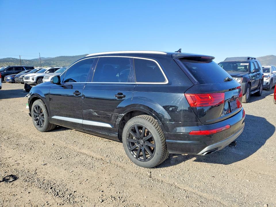 2018 Audi Q7 VIN WA1AHAF78JD040998 COPART salvage auction — FRONT END, Mt - Salvage Certificate Of A Vehic, sold $6,300 on 2026-07-07 (photo 2)