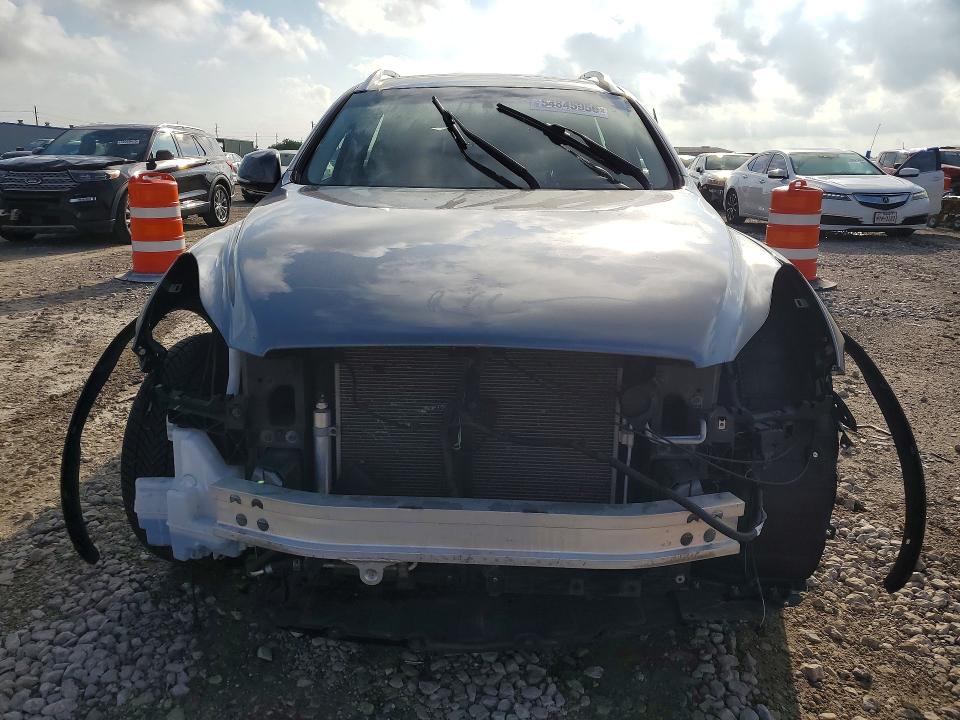 2017 Infiniti VIN JN1BJ0RR7HM413001 COPART salvage auction — FRONT END, Tx - Salvage Vehicle Title, sold $1,050 on 2026-07-06 (photo 5)