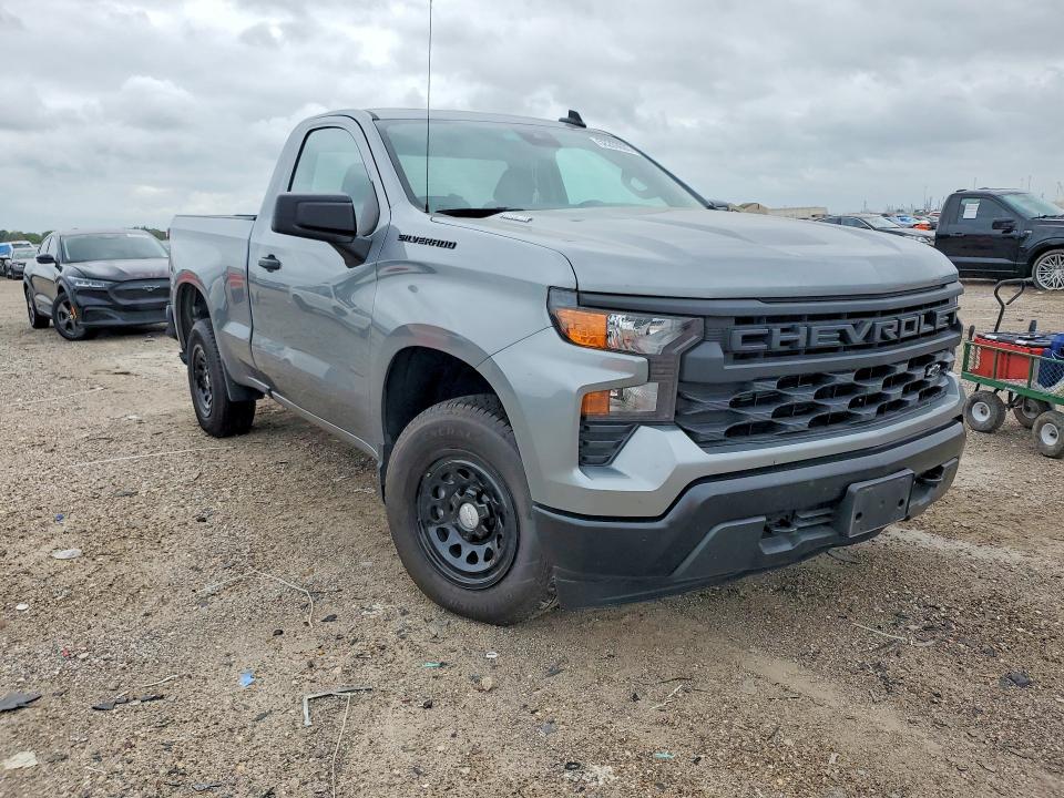 2025 Chevrolet Silverado VIN 3GCNAAEK9SG207553 COPART salvage auction — REAR END, Tx - Salvage Vehicle Title, sold $9,300 on 2026-07-09 (photo 4)
