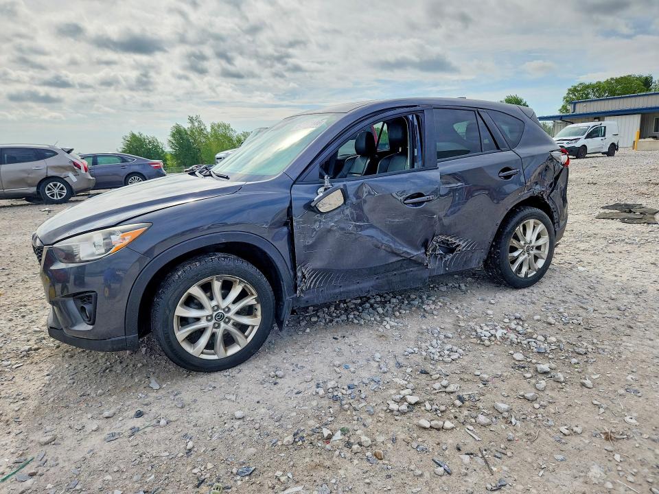 2014 Mazda Cx-5 VIN JM3KE4DY3E0373016 COPART salvage auction — FRONT END, Mi - Certificate Of Title, sold $2,400 on 2026-07-02 (photo 1)