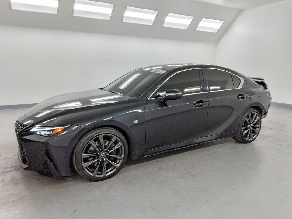 2024 Lexus Is 350 VIN JTHGZ1B27R5077259 COPART salvage auction — REAR END, CA - CERTIFICATE OF TITLE, sold $21,000 on 2026-07-16 (photo 1)