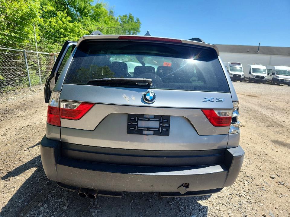 2007 BMW X3 VIN WBXPC93497WF22180 COPART salvage auction — FRONT END, Oh - Cert Of Title-Salvage, sold $400 on 2026-07-08 (photo 6)