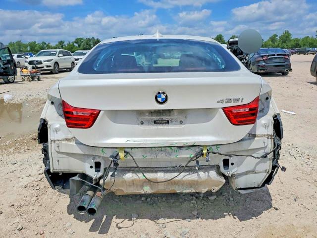 2016 BMW 4er VIN WBA4A9C51GG695212 COPART salvage auction — REAR END, TX - SALVAGE VEHICLE TITLE, sold $3,050 on 2026-07-31 (photo 6)