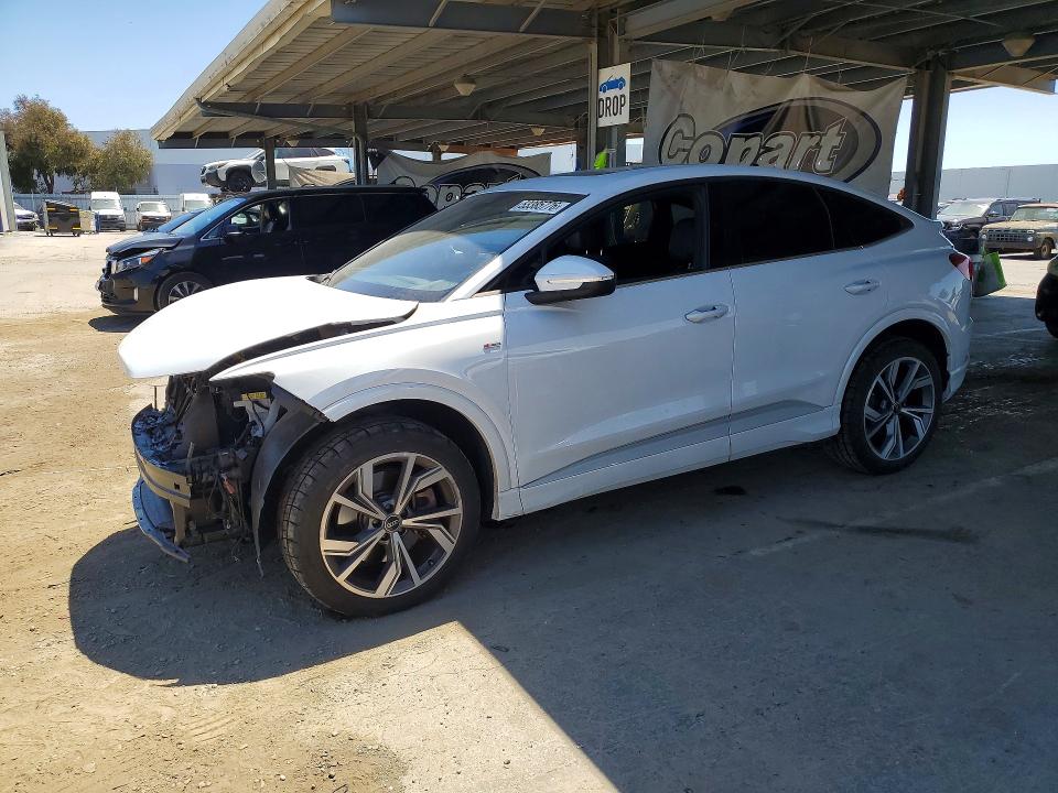 2023 Audi Q4 e-tron VIN WA132BFZ3PP076882 — COPART salvage auction photo