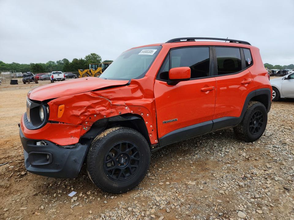 2015 Jeep Renegade VIN ZACCJBBH7FPC31201 COPART salvage auction — FRONT END, AL - CERT OF TITLE-SALVAGE TITLE, sold $200 on 2026-07-22 (photo 1)