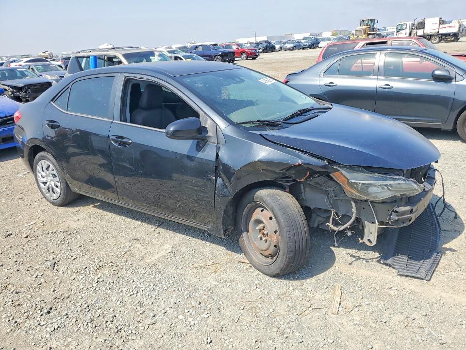 2018 Toyota Corolla VIN 5YFBURHEXJP833569 COPART salvage auction — FRONT END, Ca - Non-Repairable Vehicle Cert, sold $125 on 2026-07-28 (photo 4)