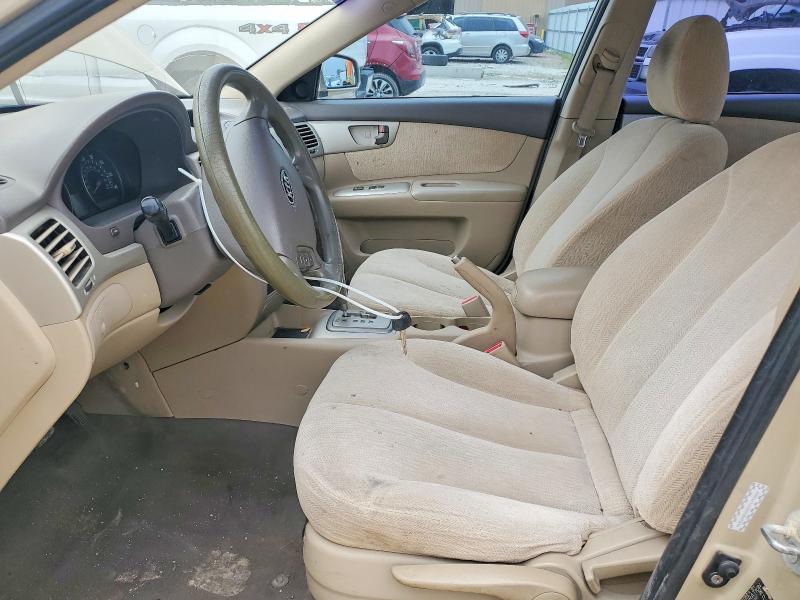 2008 Kia Optima VIN KNAGE123285269044 COPART salvage auction — REAR END, Ks - Cert Of Title-Salvage, sold $525 on 2026-07-07 (photo 7)