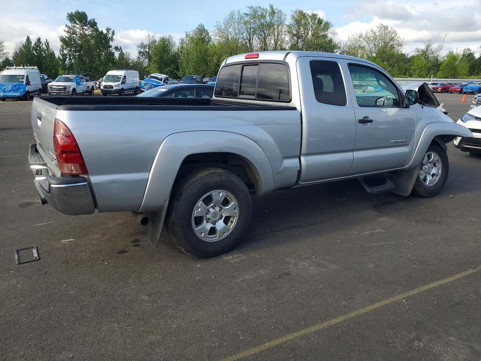 2008 Toyota Tacoma VIN 5TETU62N68Z582632 COPART salvage auction — FRONT END, Or - Salvage Title Certificate, sold $2,750 on 2026-07-13 (photo 3)