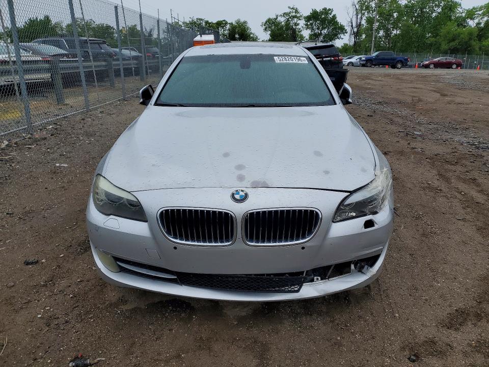 2011 BMW 5 series VIN WBAFR1C5XBC743471 COPART salvage auction — REAR END, Va - Cert Of Title-Salvage History, sold $875 on 2026-07-07 (photo 5)