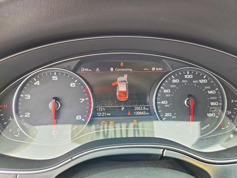 2012 Audi A7 VIN WAUSGAFC5CN002651 COPART salvage auction — FRONT END, Ky - Bill Of Sale/Part Only/No Titl, sold $1,500 on 2026-07-02 (photo 9)