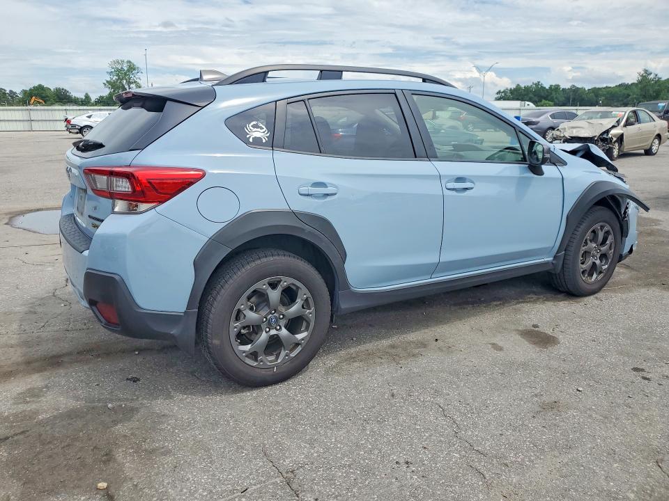 2023 Subaru Xv VIN JF2GTHSC3PH316680 COPART salvage auction — FRONT END, Nc - Salvage Certificate Of Title, sold $3,650 on 2026-07-21 (photo 3)