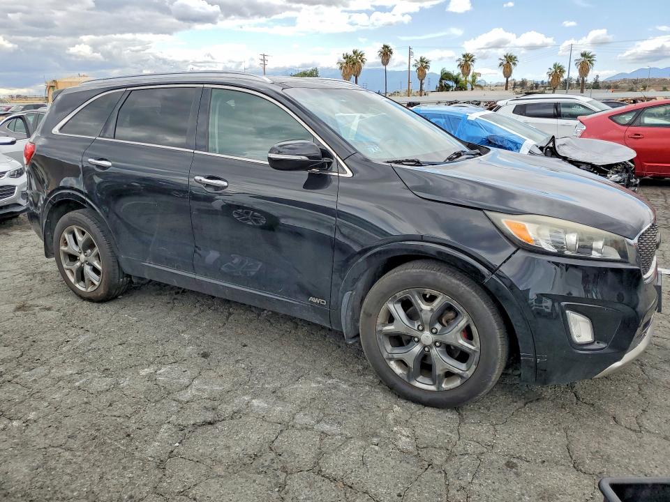 2016 Kia Sorento VIN 5XYPKDA56GG085196 COPART salvage auction — REAR END, Wv - Dis/Dlr/Exp Only Clean Title, sold $1,850 on 2026-07-02 (photo 4)