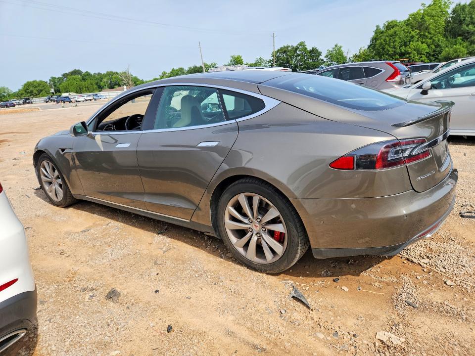 2015 Tesla Model s VIN 5YJSA1H47FF089823 COPART salvage auction — FRONT END, Al - Cert Of Title-Salvage Title, sold $250 on 2026-07-28 (photo 2)
