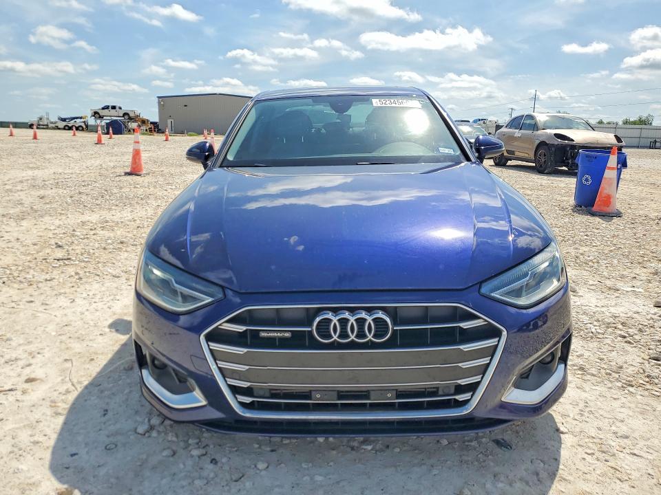 2022 Audi VIN WAUABAF49NA004853 COPART salvage auction — UNDERCARRIAGE, Tx - Salvage Vehicle Title, sold $9,299 on 2026-07-23 (photo 5)