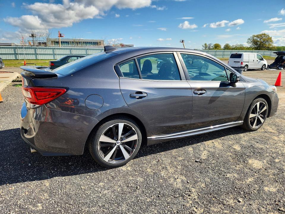 2018 Subaru Impreza VIN 4S3GKAL67J1603246 COPART salvage auction — HAIL, Wi - Certificate Of Title, sold $8,000 on 2026-07-14 (photo 3)