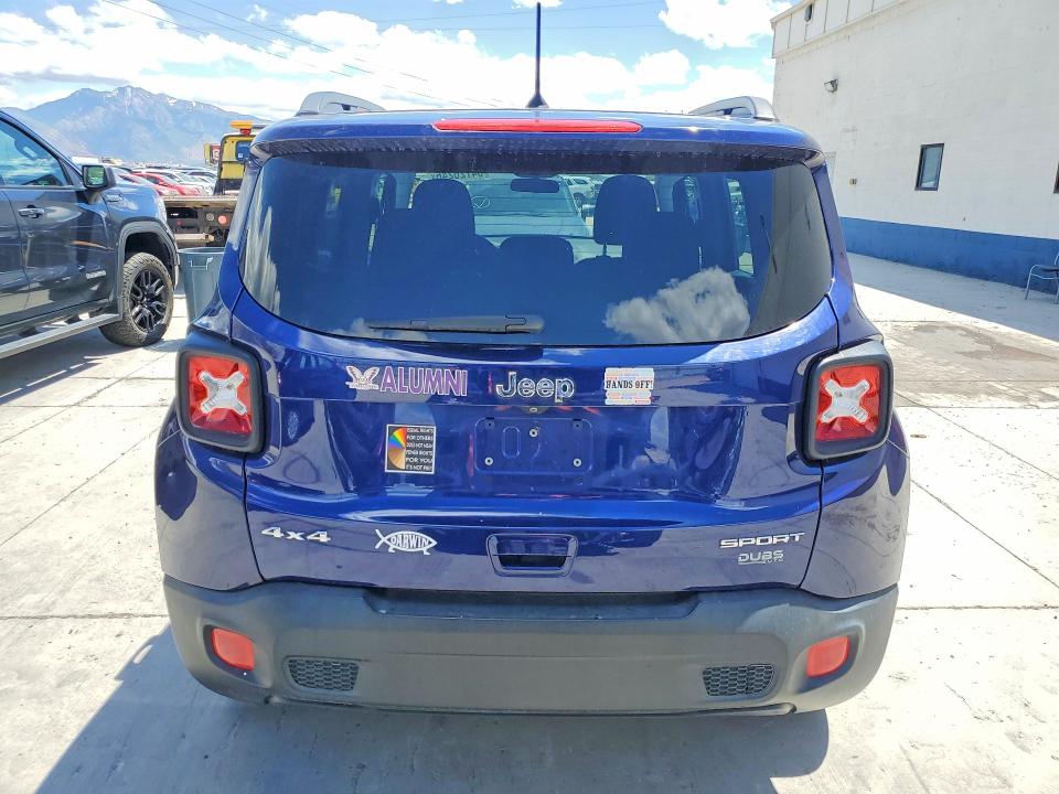 2018 Jeep Renegade VIN ZACCJBAB4JPH67903 COPART salvage auction — FRONT END, Salvage Title, sold $150 on 2026-07-27 (photo 6)