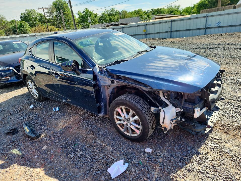 2014 Mazda 3 VIN JM1BM1M79E1147963 COPART salvage auction — FRONT END, NJ - CERT OF TITLE-SALVAGE, sold $1,700 on 2026-07-28 (photo 4)
