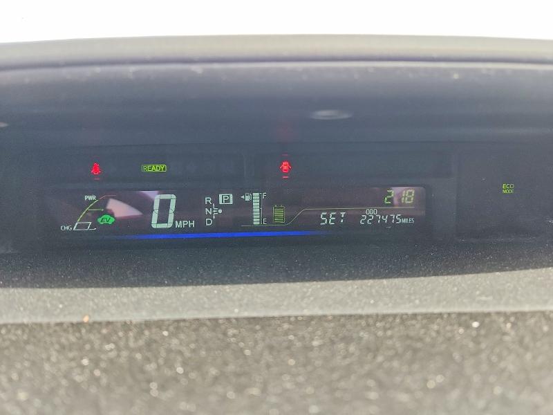 2014 Toyota Prius VIN JTDZN3EU1E3301730 COPART salvage auction — FRONT END, Wi - Junked Vehicle Bill Of Sale, sold $1,100 on 2026-07-14 (photo 9)