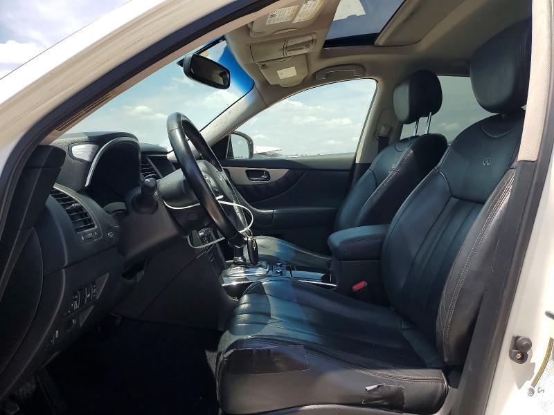 2014 Infiniti VIN JN8CS1MU8EM451417 COPART salvage auction — FRONT END, TX - SALVAGE VEHICLE TITLE, sold $4,350 on 2026-07-28 (photo 7)