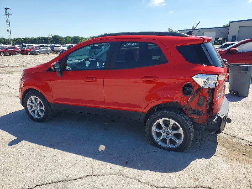 2020 Ford Ecosport VIN MAJ3S2GE1LC360746 COPART salvage auction — REAR END, Ok - Certificate Of Title, sold $2,999 on 2026-07-08 (photo 2)