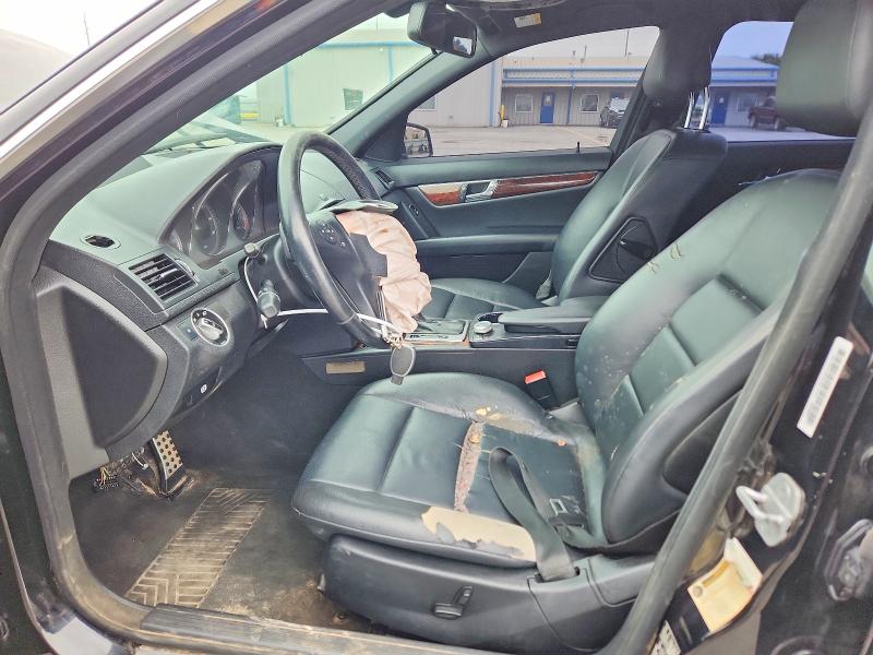 2011 Mercedes-benz C-klasse VIN WDDGF5EB3BR170264 COPART salvage auction — FRONT END, Ok - Cert Of Title-Salvage, sold $400 on 2026-08-21 (photo 7)
