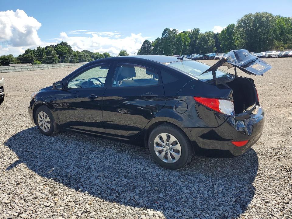 2016 Hyundai Accent VIN KMHCT4AE6GU134791 COPART salvage auction — REAR END, Ar - Cert Of Title-Salvage, sold $1,500 on 2026-07-15 (photo 2)