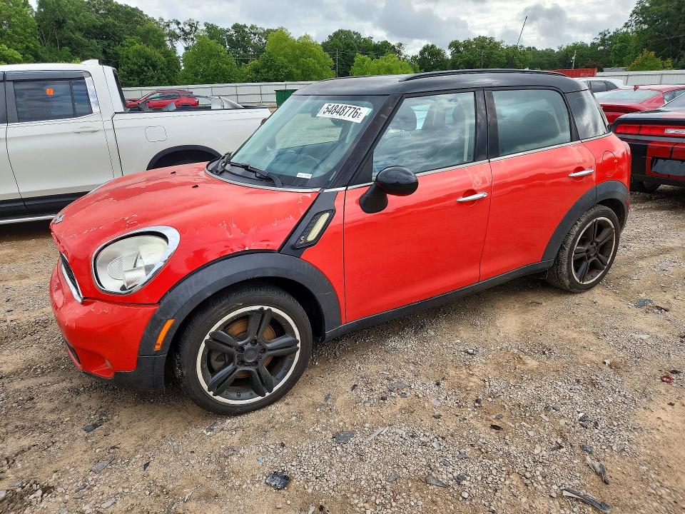 2011 Mini Cooper VIN WMWZC3C52BWM25725 COPART salvage auction — FRONT END, AL - CERT OF TITLE-SALVAGE TITLE, sold $425 on 2026-08-18 (photo 1)