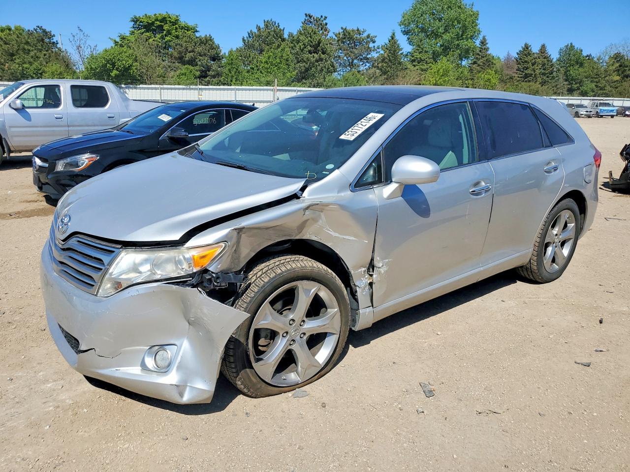 2009 Toyota Venza VIN 4T3BK11A49U014587 COPART salvage auction — Front End, IL - SALVAGE CERTIFICATE, sold $2,100 on 2026-07-02 (photo 1)