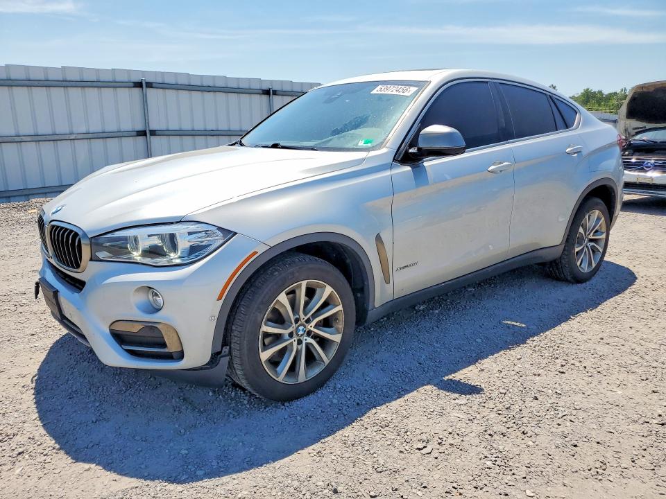 2018 BMW X6 VIN 5UXKU2C56J0X51667 COPART salvage auction — FRONT END, Va - Cert Of Title - Salvage, sold $9,000 on 2026-07-08 (photo 1)
