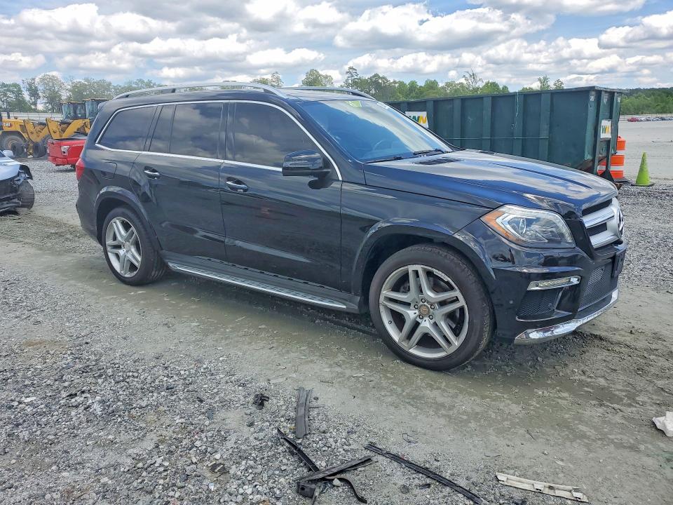 2016 Mercedes-benz Gl-class VIN 4JGDF7DE3GA704160 COPART salvage auction — MINOR DENT/SCRATCHES, Fl - Certificate Of Title (P), sold $7,100 on 2026-07-06 (photo 4)