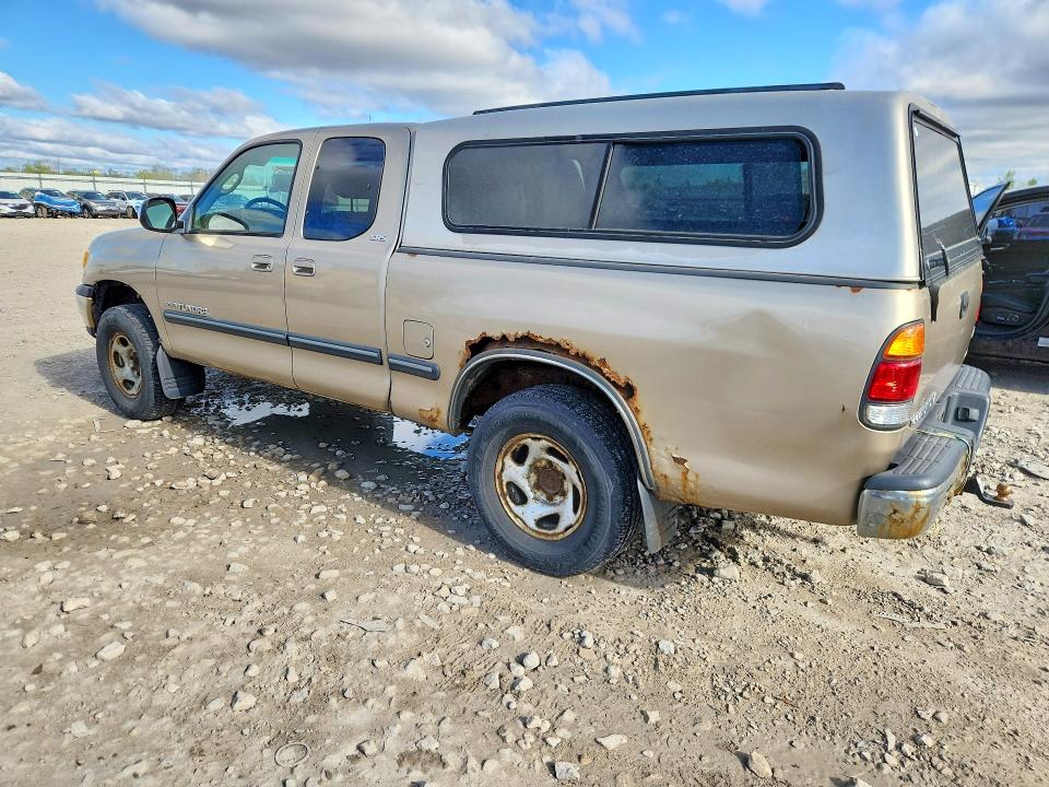 2002 Toyota Tundra VIN 5TBRN34182S252939 COPART salvage auction — FRONT END, Wi - Certificate Of Title, sold $850 on 2026-07-13 (photo 2)