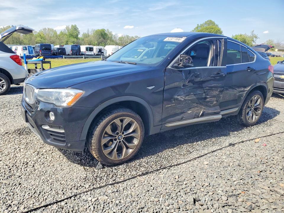 2016 BMW X4 VIN 5UXXW5C5XG0N92193 COPART salvage auction — SIDE, Nj - Cert Of Title-Salvage, sold $4,900 on 2026-07-10 (photo 1)