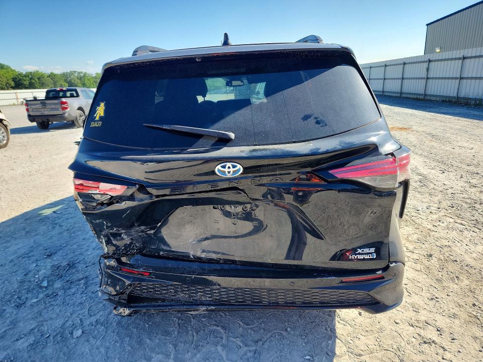 2021 Toyota Sienna VIN 5TDDRKEC4MS051042 COPART salvage auction — REAR END, Nc - Salvage Certificate Of Title, sold $5,500 on 2026-07-29 (photo 6)