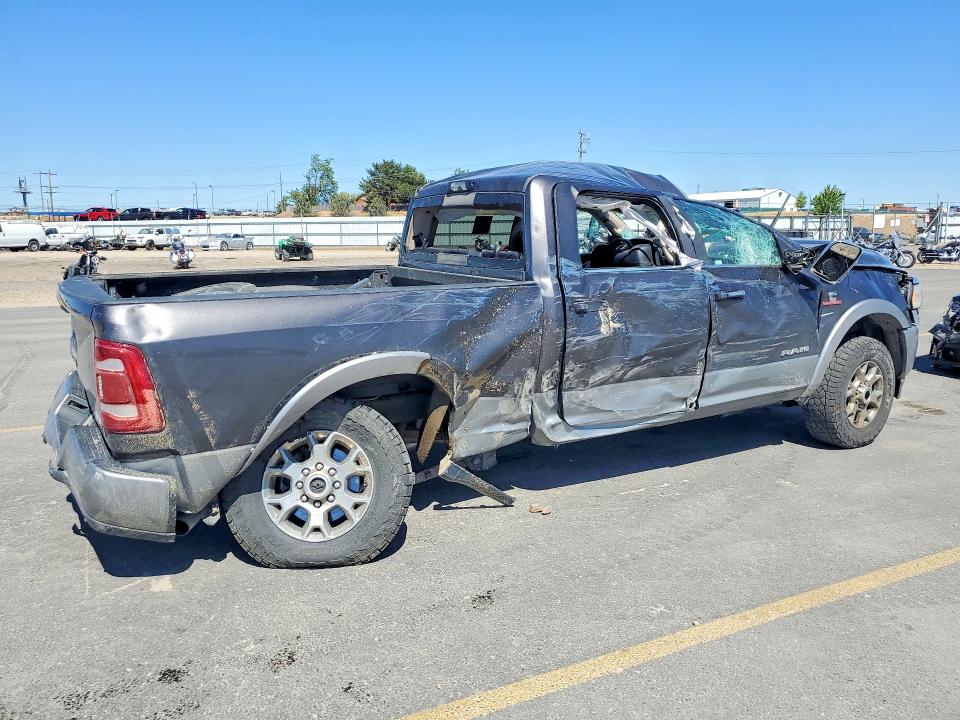 2021 Ram 2500 VIN 3C6UR5FL4MG697753 COPART salvage auction — ROLLOVER, Id - Salvage Certificate Of Title, sold $6,900 on 2026-07-02 (photo 3)