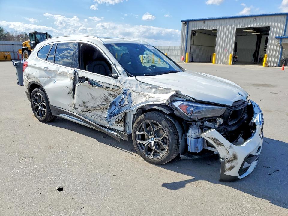 2021 BMW X1 VIN WBXJG9C01M5U27408 COPART salvage auction — FRONT END, Me - Cert Of Title-Salvage Collisio, sold $350 on 2026-07-29 (photo 4)