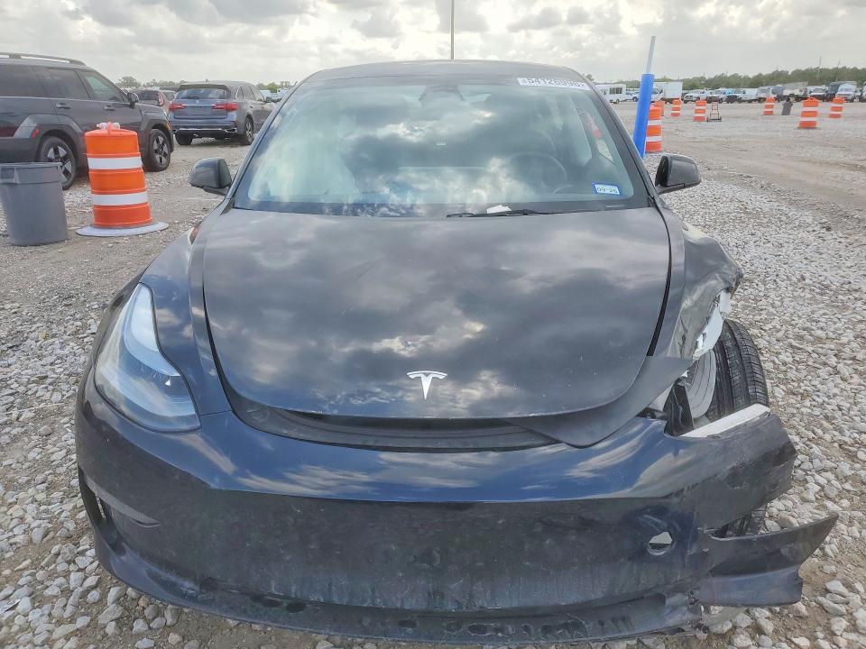 2023 Tesla Model 3 VIN 5YJ3E1EB5PF629120 COPART salvage auction — FRONT END, Tx - Salvage Vehicle Title, sold $7,300 on 2026-07-09 (photo 5)