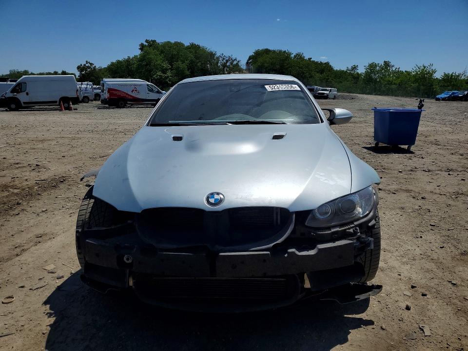 2011 BMW M3 VIN WBSDX9C58BE584381 COPART salvage auction — FRONT END, MD - CERT OF SALVAGE < 75% DAMAGE, sold $3,600 on 2026-07-28 (photo 5)