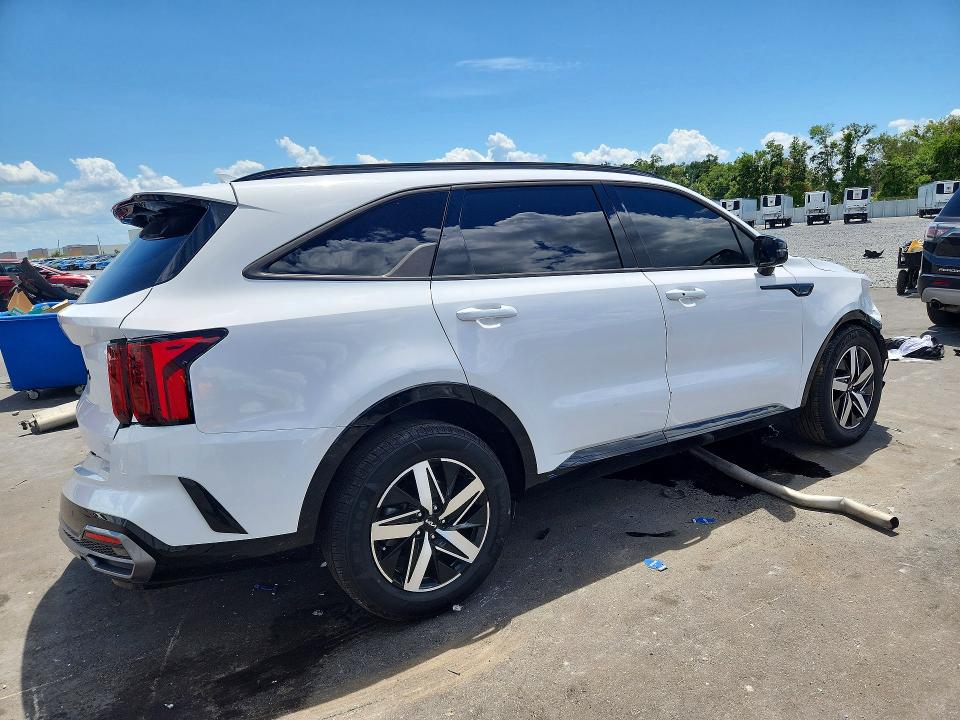 2023 Kia Sorento VIN 5XYRL4LC5PG201571 COPART salvage auction — FRONT END, Fl - Certificate Of Destruction, sold $3,750 on 2026-07-08 (photo 3)