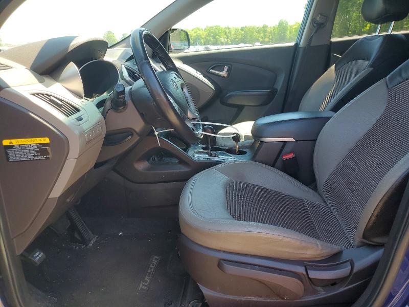 2013 Hyundai Tucson VIN KM8JUCAC7DU693467 COPART salvage auction — FRONT END, NJ - CERT OF TITLE-SALVAGE, sold $1,600 on 2026-07-28 (photo 7)